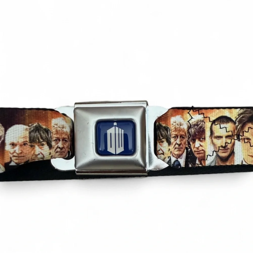 Buckle-Down Multicolor Belt with Silver Buckle - Picture 8 of 8